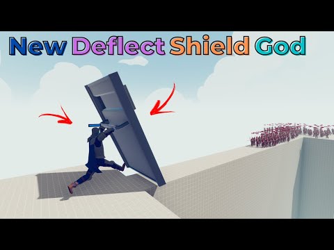 🛡️ New Deflect Shield God Vs Every Factions - | TABS - Totally Accurate Battle Simulator