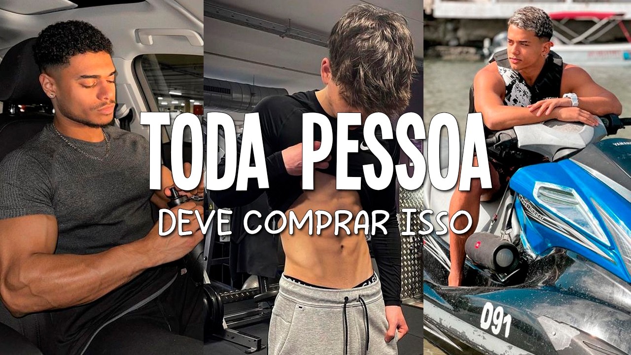 7 COMPRAS que VOCÊ DEVE FAZER SE FOR JOVEM (15-30 Anos)