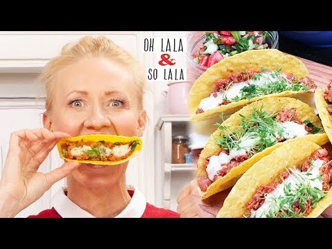 , title : 'Mega Taco Rezept * Super lecker Tacos füllen * nach Ohlala Art mit Nusshack * schnell & köstlich'