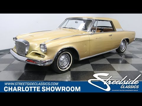 1962 Studebaker Hawk (CC-1223484) for sale in Concord, North Carolina