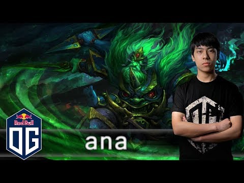 OG.ana Wraith King Gameplay - Unranked Match - OG Dota 2.