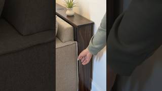 DIY behind the couch table #diy #table #process #reels