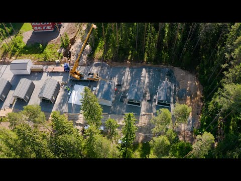 HAWO x Kuortaneen urheiluopiston Minivillat: Rakentamisen nykyaikaa