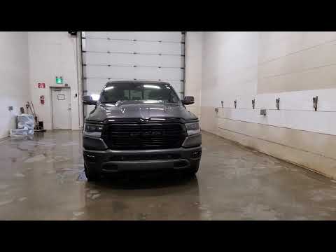 2024 Ram 1500 Sport 4x4 Crew Cab 5'7" Box in Gray for sale at Indian Head Chrysler Dodge Jeep Ram Ltd. in Indian Head, SK