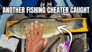 Bass Fishing CHEATER Caught On LAKE FORK