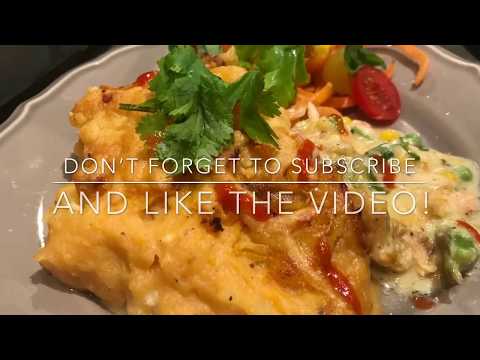 Sweet Potato Fish Pie! Quick family dinner