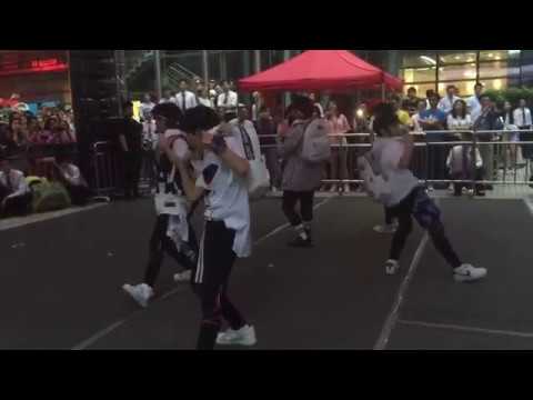 BOY STORY BUSKING in ShenZhen - Too Busy (Fancam 2)