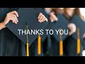 Thanks To You Lyrics By Tyler Collins Tribute Graduation Song