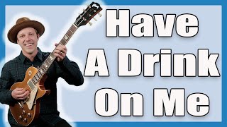 Have A Drink On Me AC/DC Guitar Lesson + Tutorial