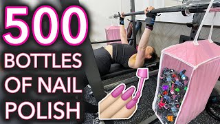 How Many Bottles of Nail Polish Can I Lift?