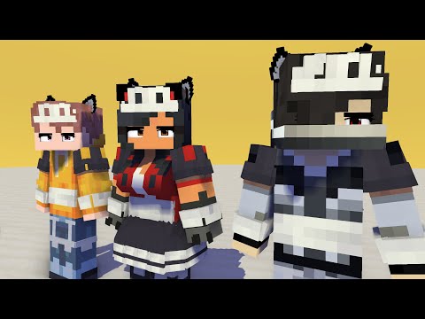 ULTIMA APHMAU NEW CREW SHUFFLE MAID FIRST MEET | NOI & ZNAE | - MINECRAFT ANIMATION #shorts
