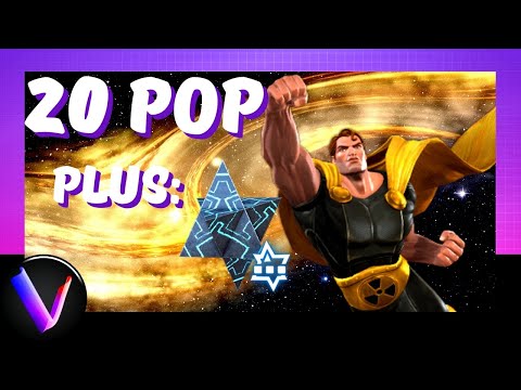 6 Star Nexus & 20x 6 Star Hyperion Popped Cav Crystals  - MCoC Best Cosmic champion?