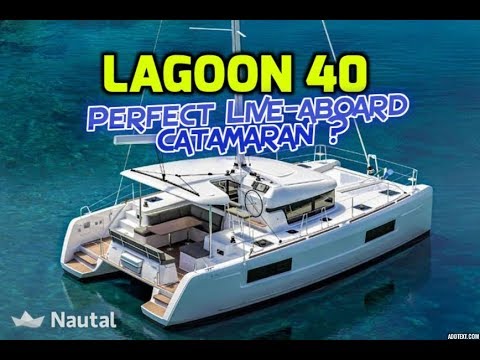Lagoon 40 Review. New 2019 Model. Big enough to be a comfortable live-aboard boat? Ep155