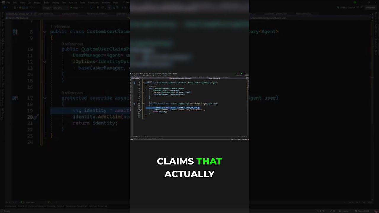 Transform Your User Claims with This Method #dotnet #programming