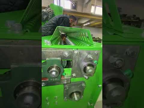 Kadıoğlu CKK200 Ceviz Kırma Makinesi\'ne Besleme ve Gözle Ayırma Bant Uygulamamız