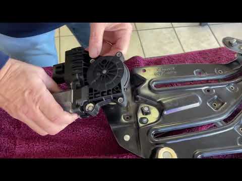 How To Replace 2005-2009 Ford Mustang Convertible Quarter Window Motor