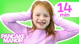 Head, Shoulders, Knees and Toes | Kids Songs | Pancake Manor
