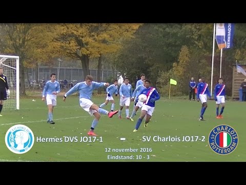 Samenvatting Hermes DVS JO17-1 -  SV Charlois JO17-2