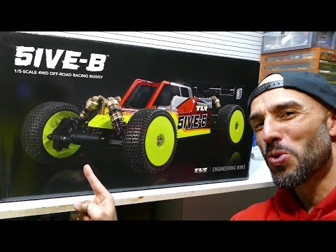 TLR 5IVE-B 1/5 4WD Race Tuned Buggy Kit - Unboxing & First Look Plus Other Stuff