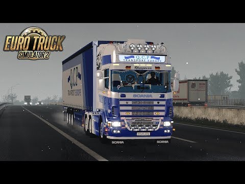 [ETS2] QCP Transport "Wolf Pack" SCANIA 124L 420 Hamburg ~ Palermo 3/4