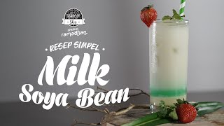 SEDAP SKOY: Resep Membuat Ice Milk Soya Bean, Minuman Alternatif Bagi yang Alegri Susu Sapi
