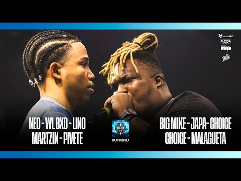 NEO, WL BXD, PIVETE, LINO E MARTZIN X BIG MIKE, CHOICE, KAEMY, MALAGUETA E JAPA I BDC 5 ANOS