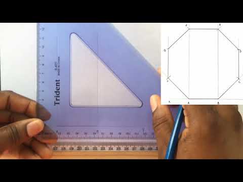 HOW TO CONSTRUCT AN OCTAGON GIVEN LENGTH OF ONE SIDE