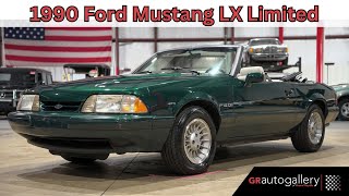 Video Thumbnail for 1990 Ford Mustang