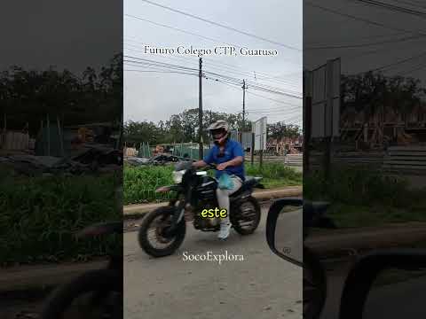 Construcción del CTP de Guatuso, Alajuela Costa Rica