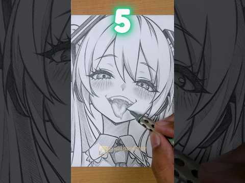 Which one is correct for Hatsune miku 😊 #shorts #drawing #hatsunemiku