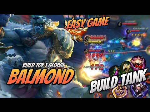Balmond Best Build Tank | Easy Game | Build Top 1 Global Balmond | Mobile Legends