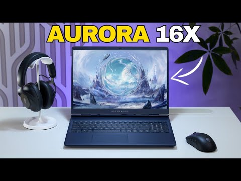 Alienware 16 Aurora Laptop AC16250-16-inch 16:10 WQXGA Display, Intel Core 7-240H Series 2, 16GB DDR5 RAM, 1TB SSD, NVIDIA GeForce RTX 5060 8GB GDDR7, Windows 11 Home, Onsite Service - Blue video review thumbnail