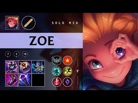 Zoe Mid vs Lissandra - VN Challenger Patch 25.22