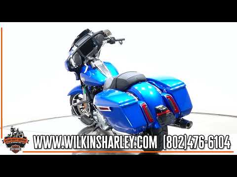 2024 Harley-Davidson FLHX Street Glide in Blue Burst