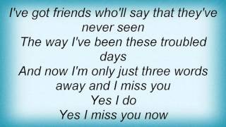 Manfred Mann's Earth Band - Miss You Lyrics