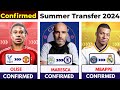 🚨 ALL CONFIRMED TRANSFER SUMMER 2024, ⏳️ Mbappe to Madrid 🤯, Olise to United 🔥, Maresca to Chelsea✅️