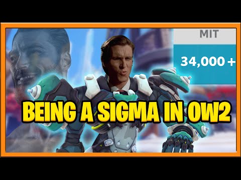 OverWatch 2 SIGMA BLOCKING MORE THAN 2X DPS (REIN ON ATK) OverWatch 2 Ranked #overwatch2