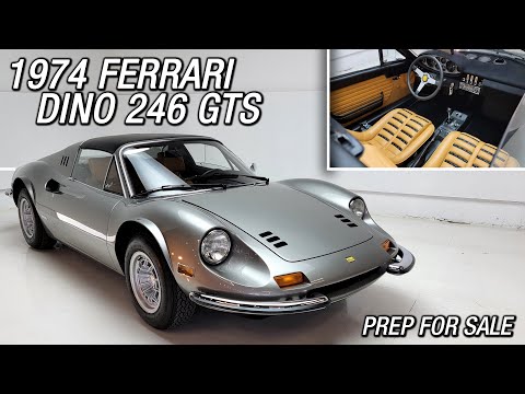 What's the BEST Ferrari Spider? Ferrari Dino 246 GTS Detailing