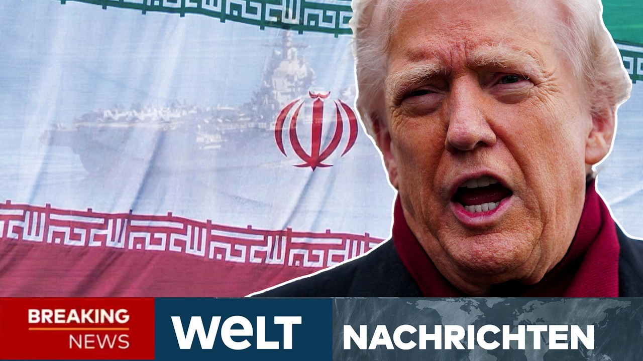 IRAN: Mullahs knicken ein! Trump verkündet Einigung im Atom-Streit! Dialog in Pakistan | WELT LIVE