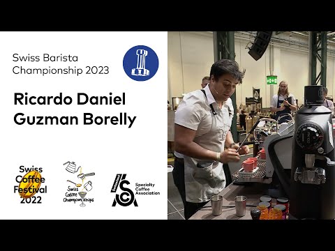Ricardo Daniel Guzman Borelly – Swiss Barista Championship 2023 – Swiss Coffee Festival 2022