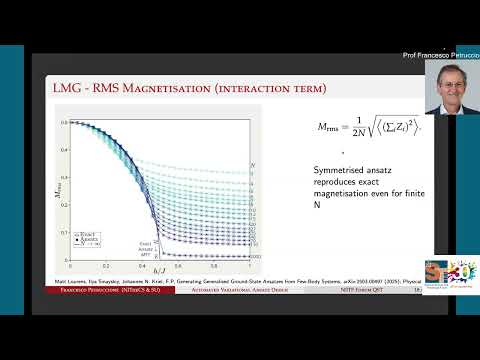 Prof Francesco Petruccione, Automated Variational Ansatz Design