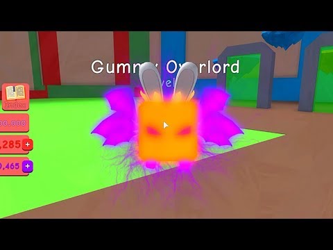 I Got The Gummy Overlord Roblox Bubble Gum Simulator New Rewards - roblox bubble gum simulator gummy winged hydra wiki