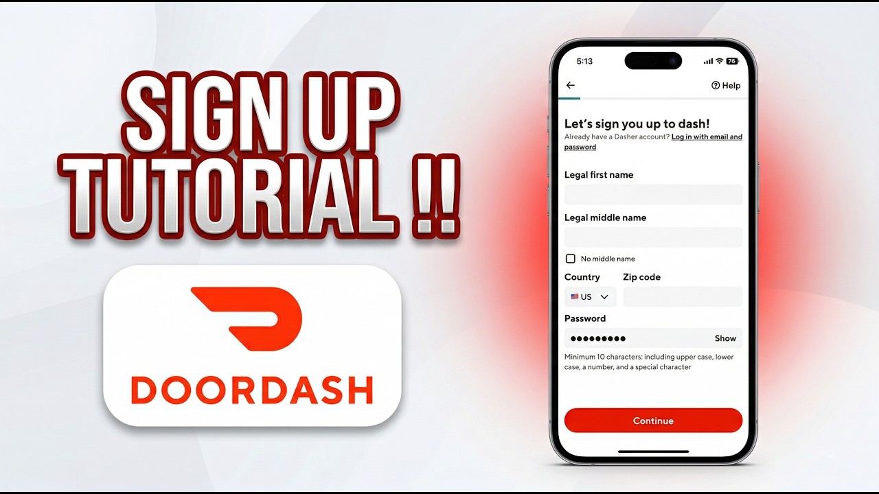 How To Sign Up For DoorDash Driver - Complete Guide!