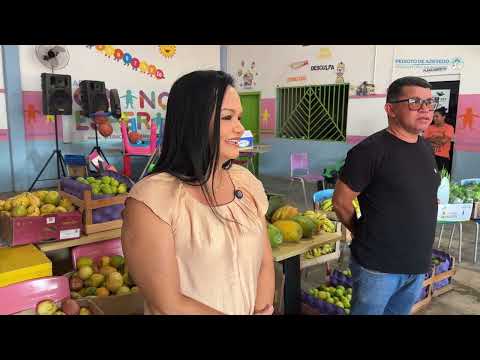 DEZENAS DE FAMÍLIAS DO BAIRRO MÃE DE DEUS RECEBEM ALIMENTOS ORGÂNICOS NA CUF