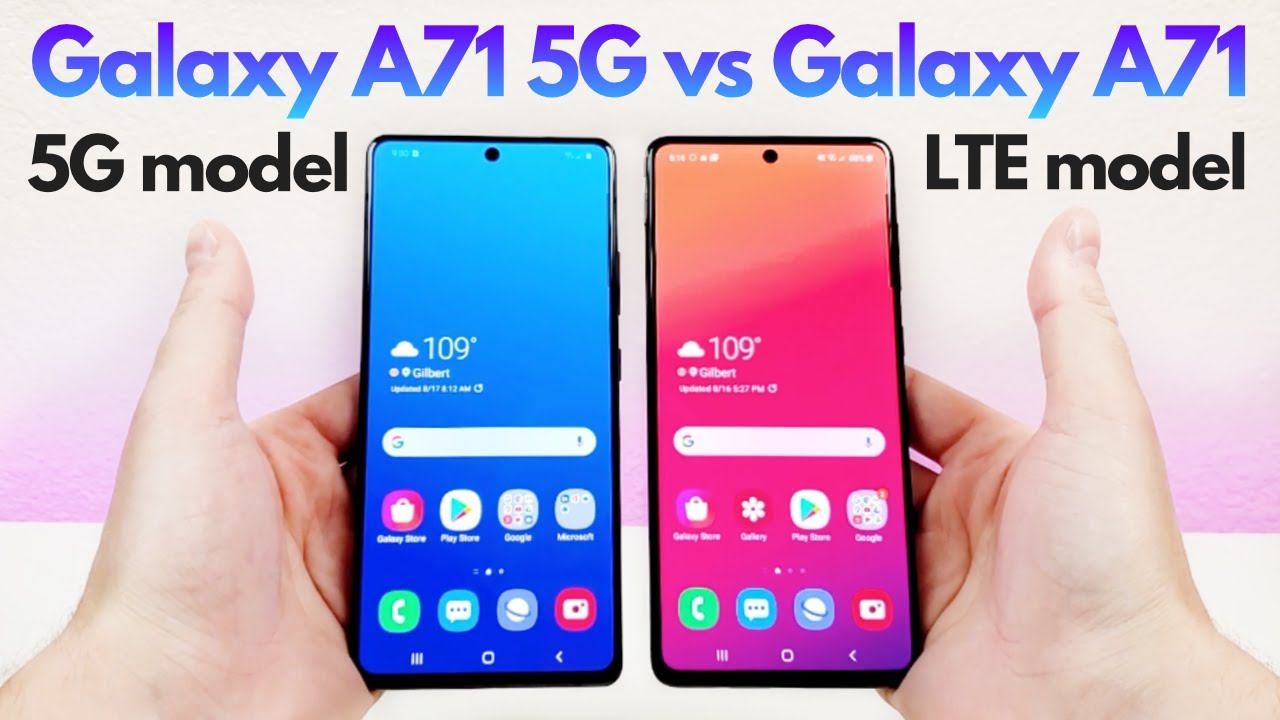 Samsung Galaxy A71 5G vs Samsung Galaxy A71 (LTE model) - Who Will Win?
