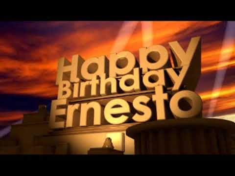 Happy Birthday Ernesto