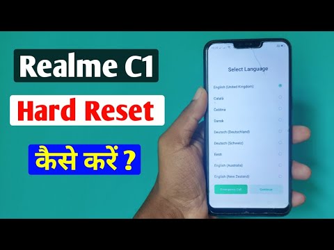 Realme C1 Hard Reset Setting | Realme C1 Hard Reset Kaise Kare | How to Hard Format Realme C1