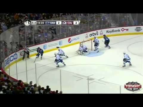 Vancouver Canucks at Colorado Avalanche   03\27\2014