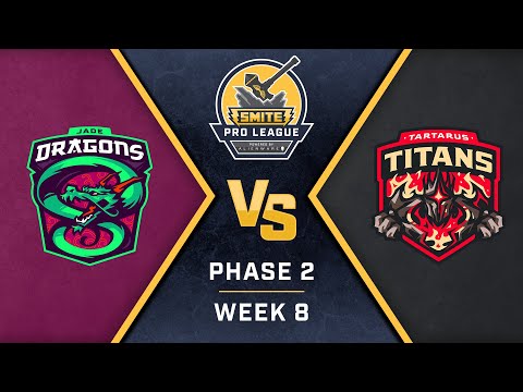 SMITE Pro League Phase 2 Week 8 Jade Dragons Vs Tartarus Titans