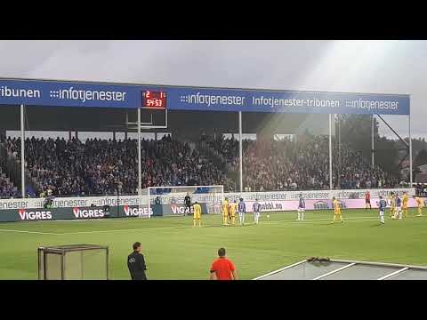 Patrick Mortensen scorer for Sarpsborg 08 mot Maccabi Tel-Aviv i Europa League play-off